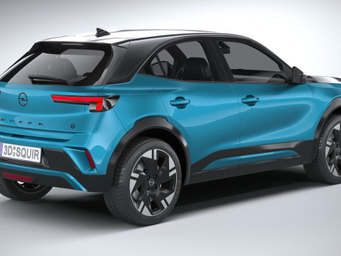 Opel Mokka 2025 3D 모델