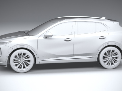 Buick Envision Avenir 2024 3D Модель
