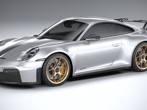 Porsche 911 GT3 2025 3D मॉडल