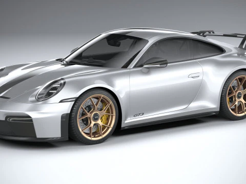 Porsche 911 GT3 2025 3D Model