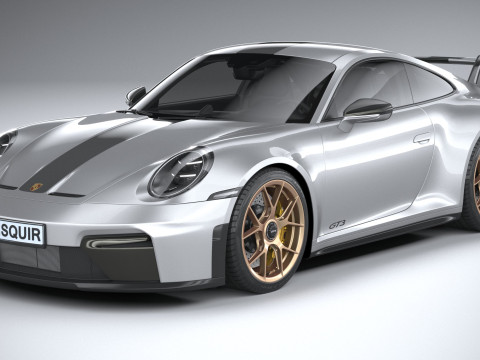 Porsche 911 GT3 2025 Modelo 3D