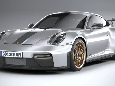 Porsche 911 GT3 2025 3D Model
