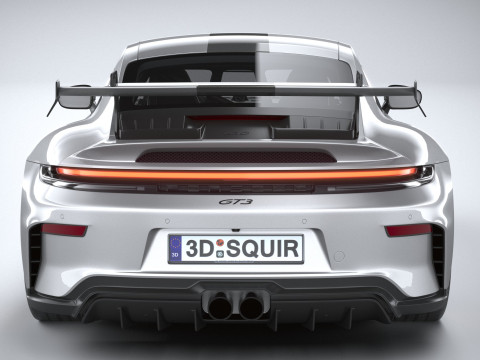 Porsche 911 GT3 2025 Modelo 3D