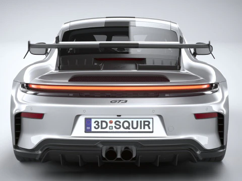 Porsche 911 GT3 2025 3D Model