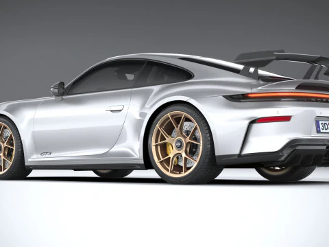 Porsche 911 GT3 2025 3D Model