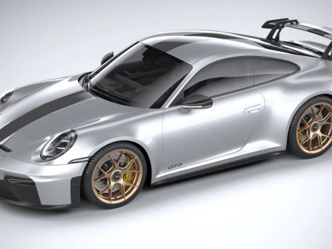 Porsche 911 GT3 2025 3D Model
