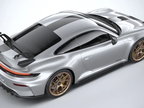 Porsche 911 GT3 2025 3D Model
