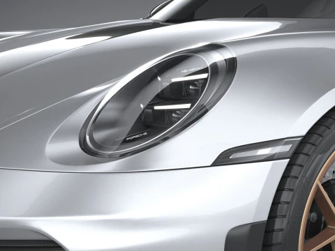 Porsche 911 GT3 2025 3D Model