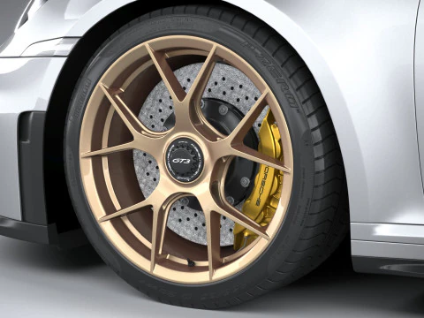 Porsche 911 GT3 2025 3D Model