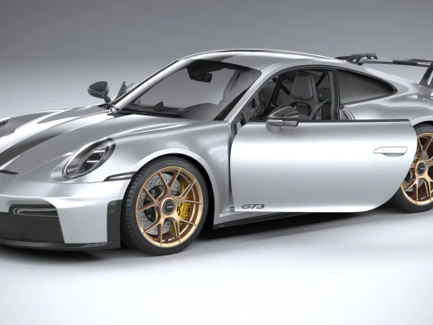 Porsche 911 GT3 2025 3D Model