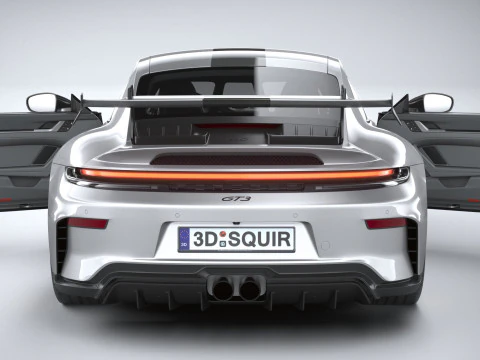 Porsche 911 GT3 2025 3D Model