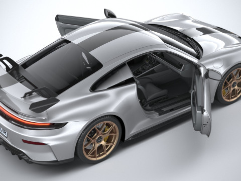 Porsche 911 GT3 2025 Modelo 3D