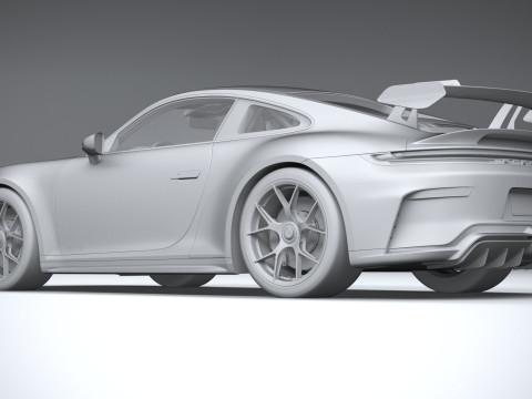 Porsche 911 GT3 2025 Modelo 3D