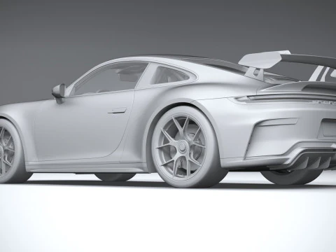 Porsche 911 GT3 2025 3D Model