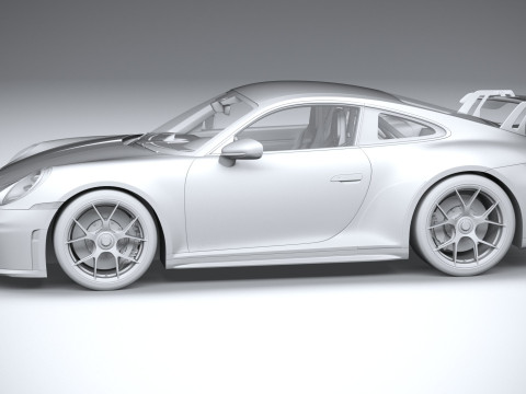 Porsche 911 GT3 2025 Modelo 3D
