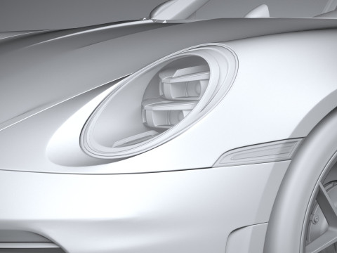 Porsche 911 GT3 2025 Modelo 3D