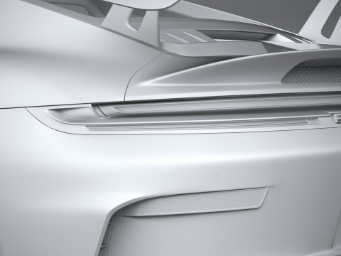 Porsche 911 GT3 2025 Modelo 3D