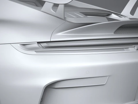 Porsche 911 GT3 2025 3D Model