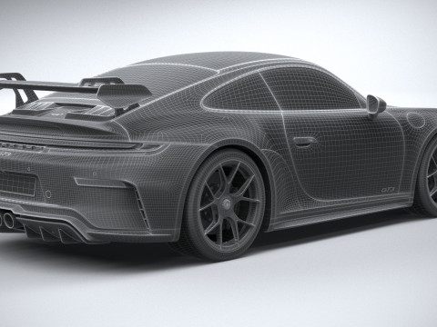 Porsche 911 GT3 2025 Modelo 3D