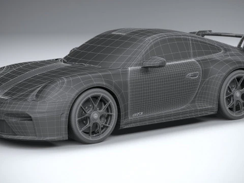 Porsche 911 GT3 2025 3D Model