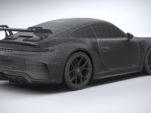Porsche 911 GT3 2025 Modelo 3D