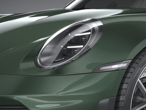 Porsche 911 GT3 Touring 2025 3D Model