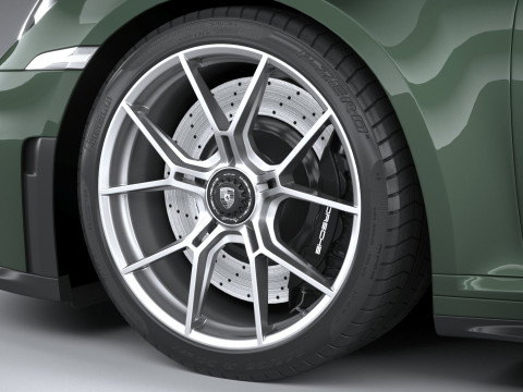 Porsche 911 GT3 Touring 2025 3D Model