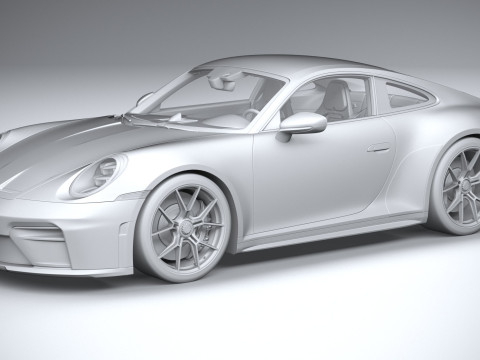 Porsche 911 GT3 Touring 2025 3D Model