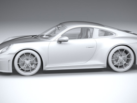 Porsche 911 GT3 Touring 2025 3D Model