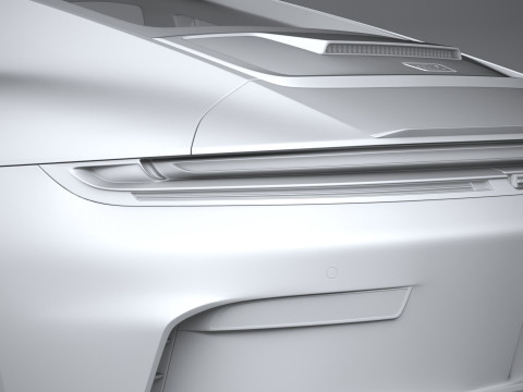 Porsche 911 GT3 Touring 2025 3D Model