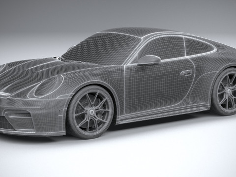 Porsche 911 GT3 Touring 2025 3D Model