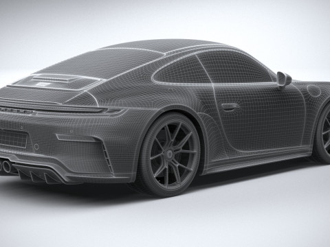 Porsche 911 GT3 Touring 2025 3D Model
