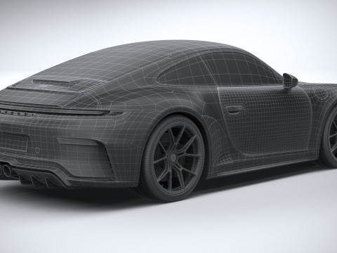 Porsche 911 GT3 Touring 2025 3D Model