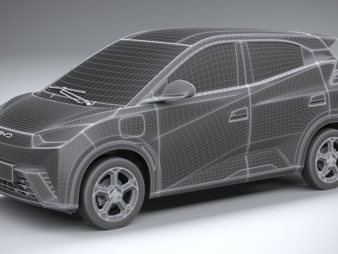 BYD Seagul 2025 3D-Modell