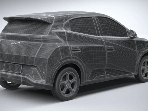 BYD Seagul 2025 Model 3D