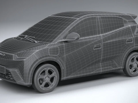 BYD Seagul 2025 Model 3D