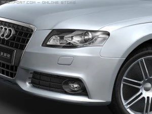 Audi A4 2008 3D Model