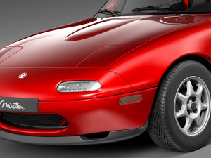 Mazda MX-5 Miata 1989-1997 Model 3D
