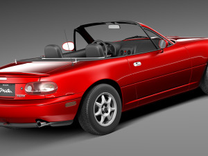 Mazda MX-5 Miata 1989-1997 Model 3D