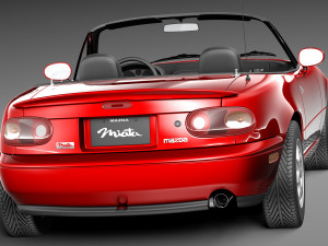 Mazda MX-5 Miata 1989-1997 Model 3D