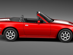Mazda MX-5 Miata 1989-1997 Model 3D