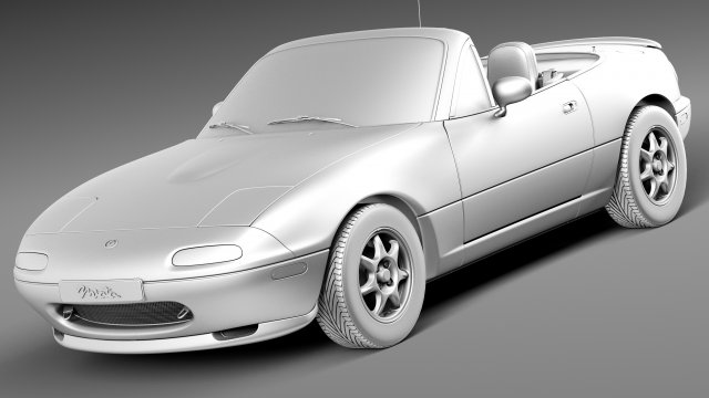 Mazda MX5 3D Model $200 - .max - Free3D