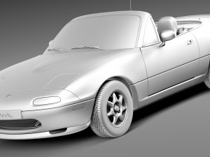 Mazda MX-5 Miata 1989-1997 Model 3D