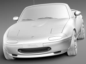 Mazda MX-5 Miata 1989-1997 Model 3D