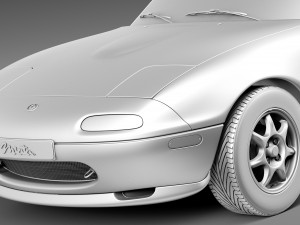 Mazda MX-5 Miata 1989-1997 Model 3D