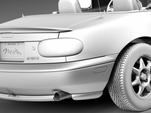 Mazda MX-5 Miata 1989-1997 Model 3D
