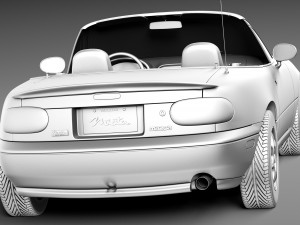 Mazda MX-5 Miata 1989-1997 Model 3D