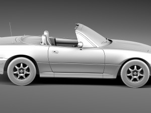Mazda MX-5 Miata 1989-1997 Model 3D