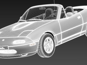 Mazda MX-5 Miata 1989-1997 Model 3D