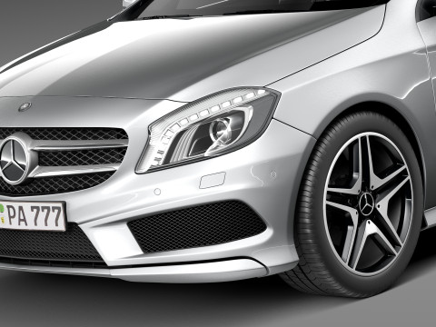 Mercedes-Benz A-Class 2013 3D Model